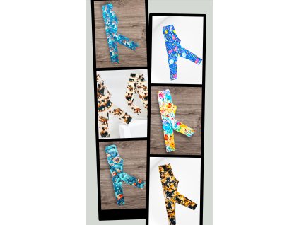 Funkční legíny 86/92 barevné varianty  Dětské legíny