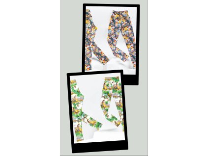 Funkční legíny 110/116 barevné varianty  Dětské legíny