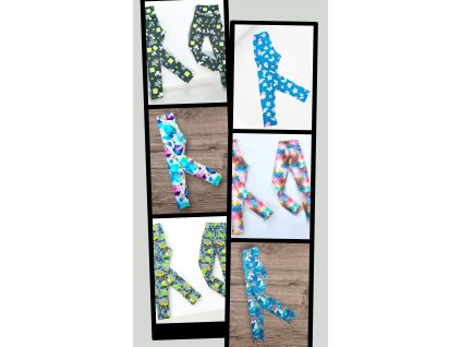 Funkční legíny 98/104 barevné varianty  Dětské legíny