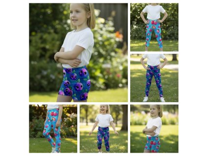 Funkční legíny 18 vzorů na výběr  Dětské legíny