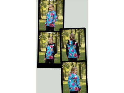 Softshell bundy barevné varianty  Dětské softshellové bundy