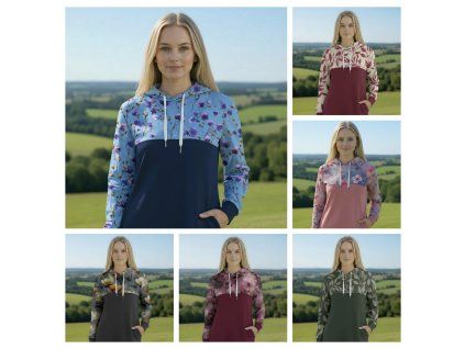 Dámské mikiny barevné varianty  Dámská mikina