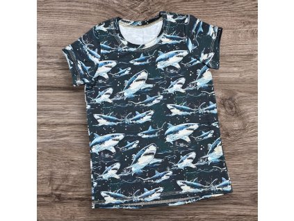 Triko žraloci na navy více variant