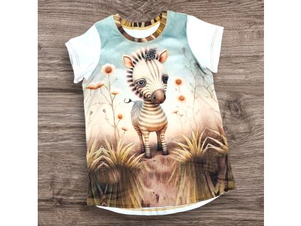 Triko funkční zebra  Dětské tričko