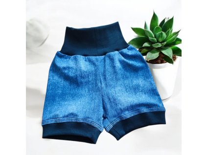 Šortky modrý jeans více variant