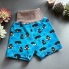 Šortky 56/68 krteček na modré