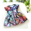 Šatičky abstraktní 98/104  Dívčí šaty