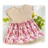 Šatičky zajíčci mezi květy okr  Dívčí šaty