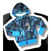 Mikina zip vlci v kapradí 86/92  Dětská mikina