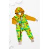 Overal teplákový safari zvířatka 68/74  Overal unisex