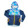Softshell bunda tlapky mezi blesky 110/116  Dětská bunda