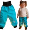 Softshell kalhoty beránek petrolejová  Dětské kalhoty