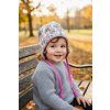Zimní čepice ušanka moudrá sovička  Holčičí čepice
