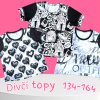 Dívčí topy 134-164  Dívčí topy