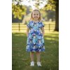 Šatičky řasené barevné varianty  Dětské šatičky