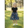 Sukýnky barevné varianty a střihy  Dětské sukně