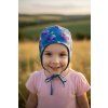 Funkční čepice s nákrčníkem barevné varianty  Dětské čepice s nákrčníkem