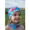 Funkční čepice s nákrčníkem barevné varianty  Dětské čepice s nákrčníkem