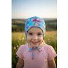 Funkční čepice s nákrčníkem barevné varianty  Dětské čepice s nákrčníkem
