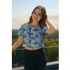 Crop topy přes 40 vzorů  Crop top