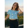 Crop topy přes 40 vzorů  Crop top