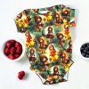 Body s krátkým rukávem barevné varianty  Dětské body