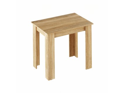 Jedálenský stôl, dub sonoma, 86x60 cm, TARINIO