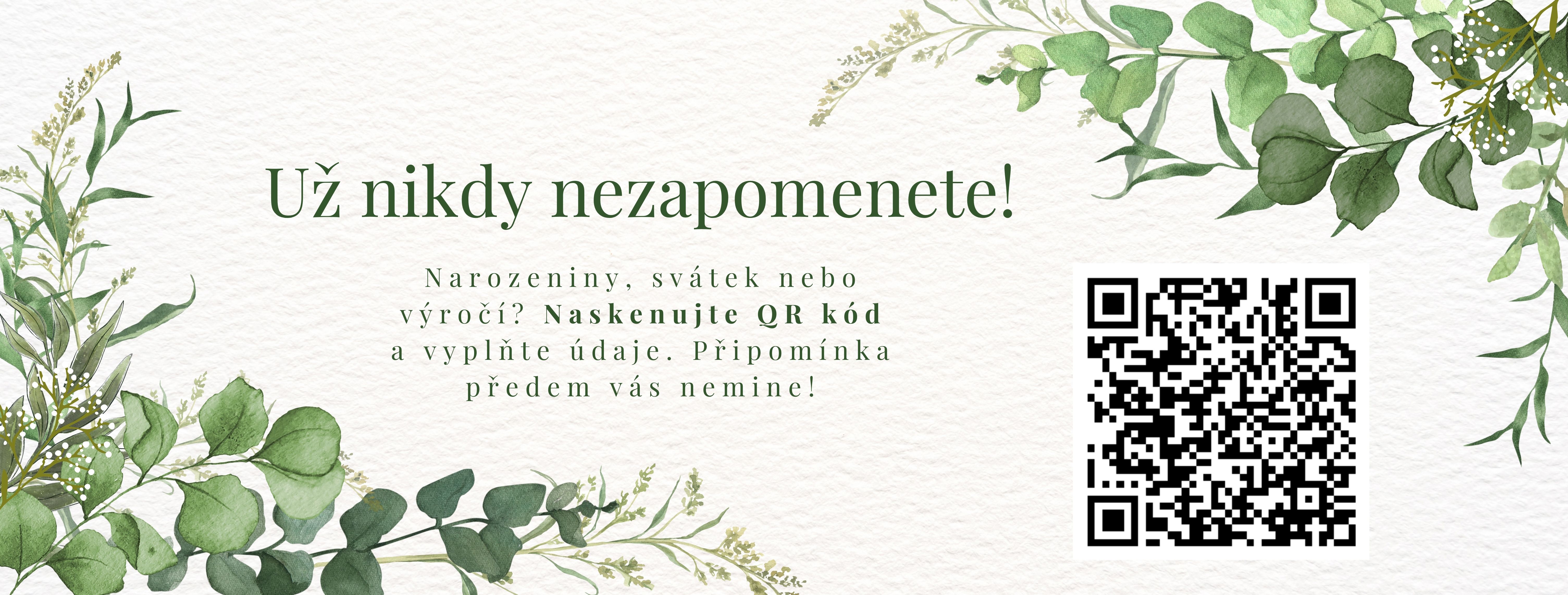 Florinder s QR kódem