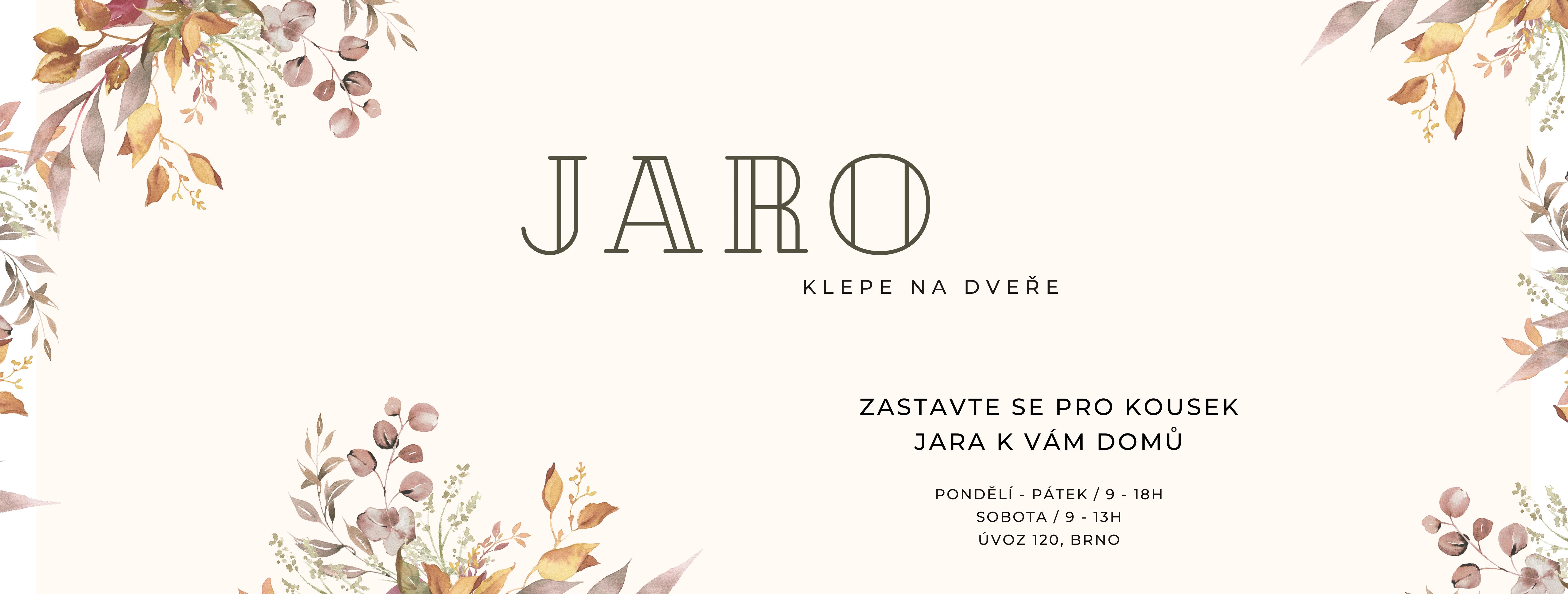 Jaro klepe na dveře