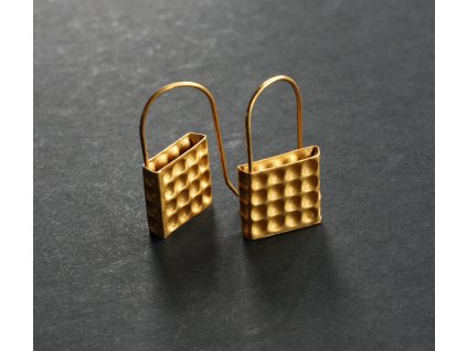 Náušnice Topograf Square4 long