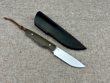 Mini nôž micarta (video)