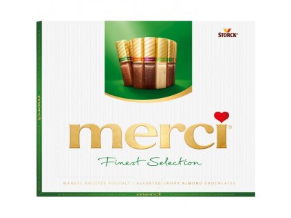 Merci Finest Selection čokoládová kolekce zelené balení 250g