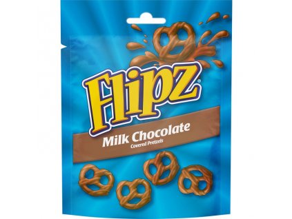 Flipz Milk Chocolate preclíky polité čokoládovou polevou 90g