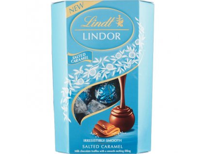 Lindt Lindor čokoládové pralinky slaný karamel 200g