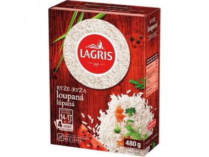 Lagris rýže dlouhozrnná 4 varné sáčky 480g