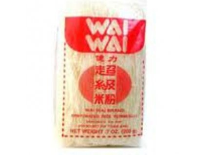 Wai Wai rýžové nudle vlasové 200g
