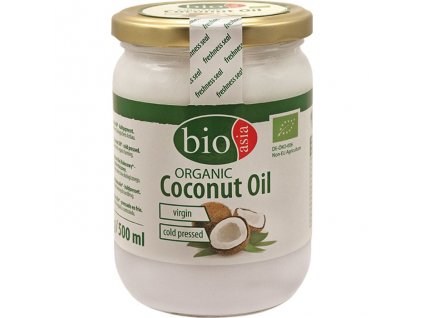 Bioasia kokosový olej organické 500ml