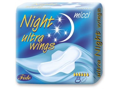 Micci Ultra vložky Night Wings 8ks