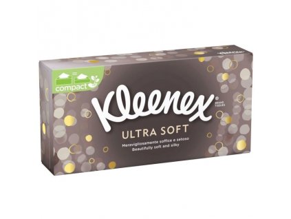 Kleenex kosmetické ubrousky Ultra Soft, 3 vrstvé 80ks