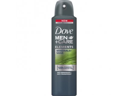 Dove Men+Care deodorant ve spreji panský Minerals & Sage 150ml