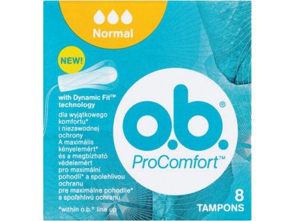 O.B. ProComfort tampony Normal 8ks