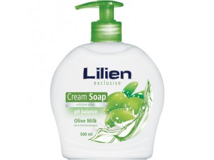 Lilien tekuté mýdlo Olive Milk 500ml