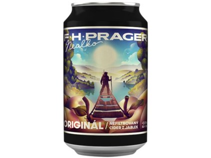 F. H. Prager Cider nealkoholický 0,33L Original