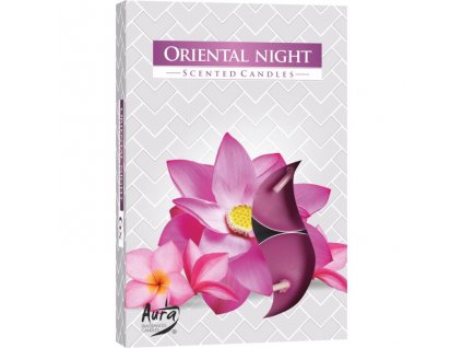 Bispol vonné čajové svíčky Oriental Nights (6ks)