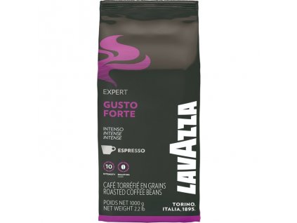 Lavazza Gusto Forte Vending zrnková káva 100% Robusta 1kg