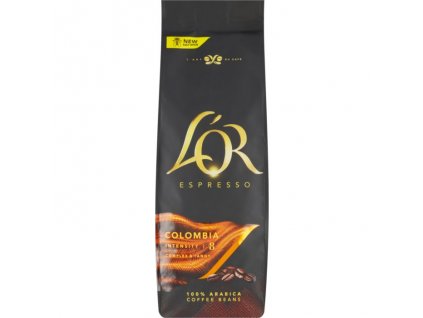 LOR zrnková káva 500g Colombia