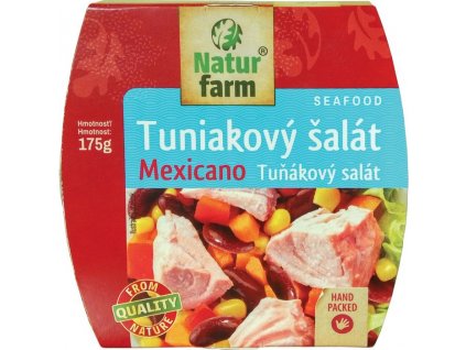 Natur Farm Tuňákový salát 175g Mexicano