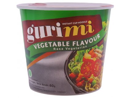 GURIMI cup inst. nudle s vegetarianskou příchutí 60g (MI RAU)
