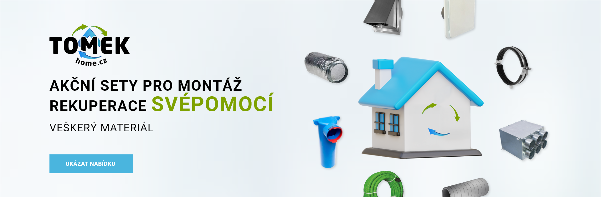 Sety pro rozvody rekuperace