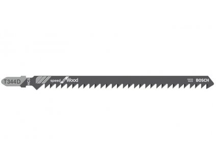 Pílový plátok do priamočiarej píly Bosch T 344 D Speed for Wood